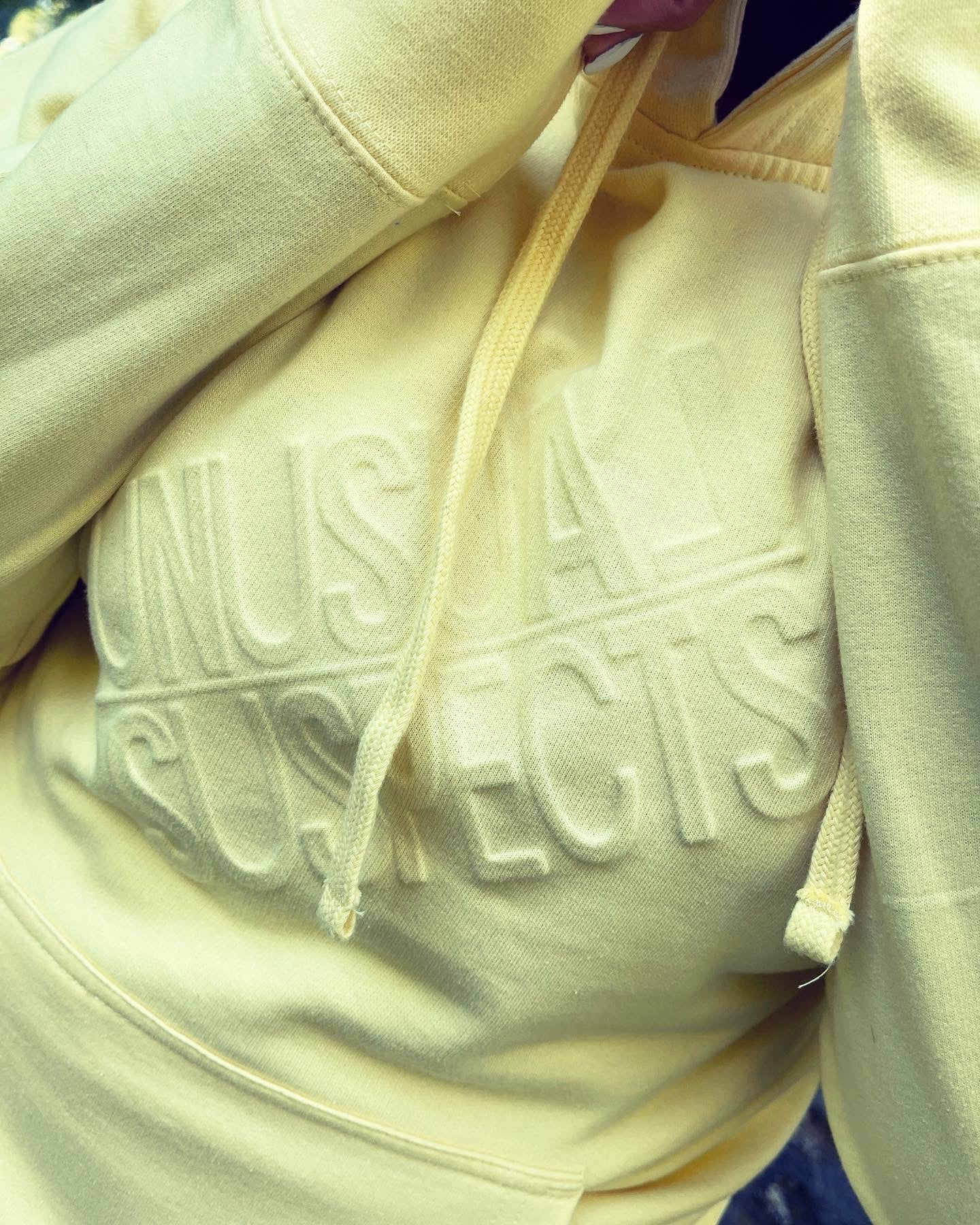 EMBOSSED HOODIE