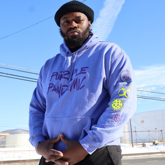 PURPLE PANDEMIC HOODIE